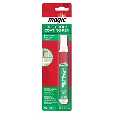 Effortlessly Restore the Beauty of Your Tiles with the Magic Tile Grout Coating Pen